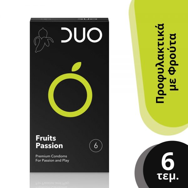 47475_DUO_Fruits_Passion_Προφυλακτικά_με_Γεύσεις_Φρούτων_6τμχ