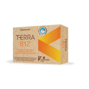 Genecom Terra B12 με Βιταμίνη C, 30 Διασπειρόμενα στο Στόμα Δισκία
