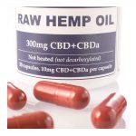 CBD Hemp Oil Capsules (Raw 300mg of CBD+CBDa) – Endoca box and caps @healers.gr