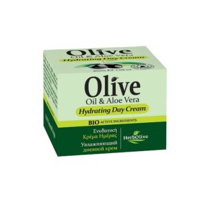 Herbolive Face Hydrating Day Cream with Olive Oil and Aloe Vera 50ml