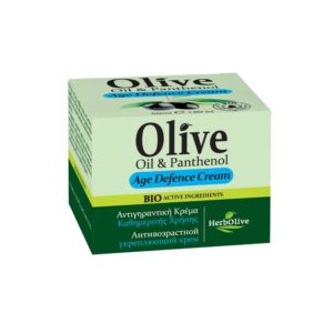 Herbolive Face Age Defence Day Cream with Olive Oil and Panthenol 50ml