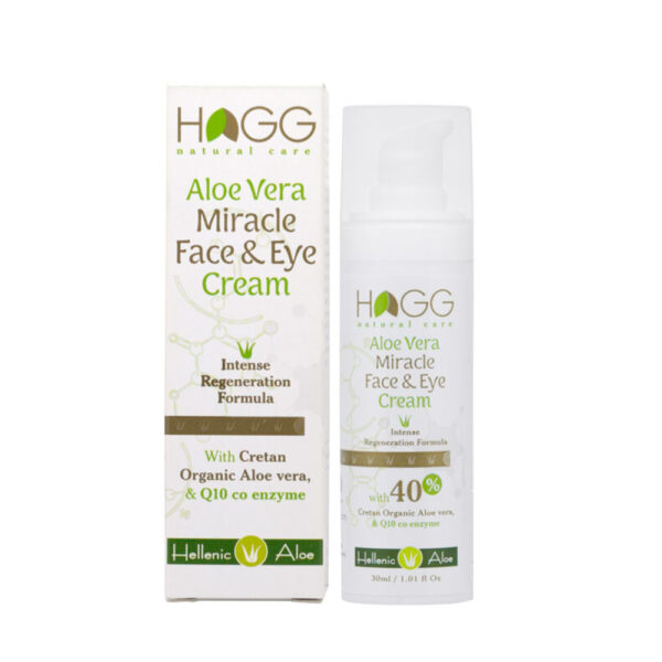 Hellenic Aloe Miracle Face and Eyes Αντιρυτιδική με 40% Κρητική Αλόη 30ml