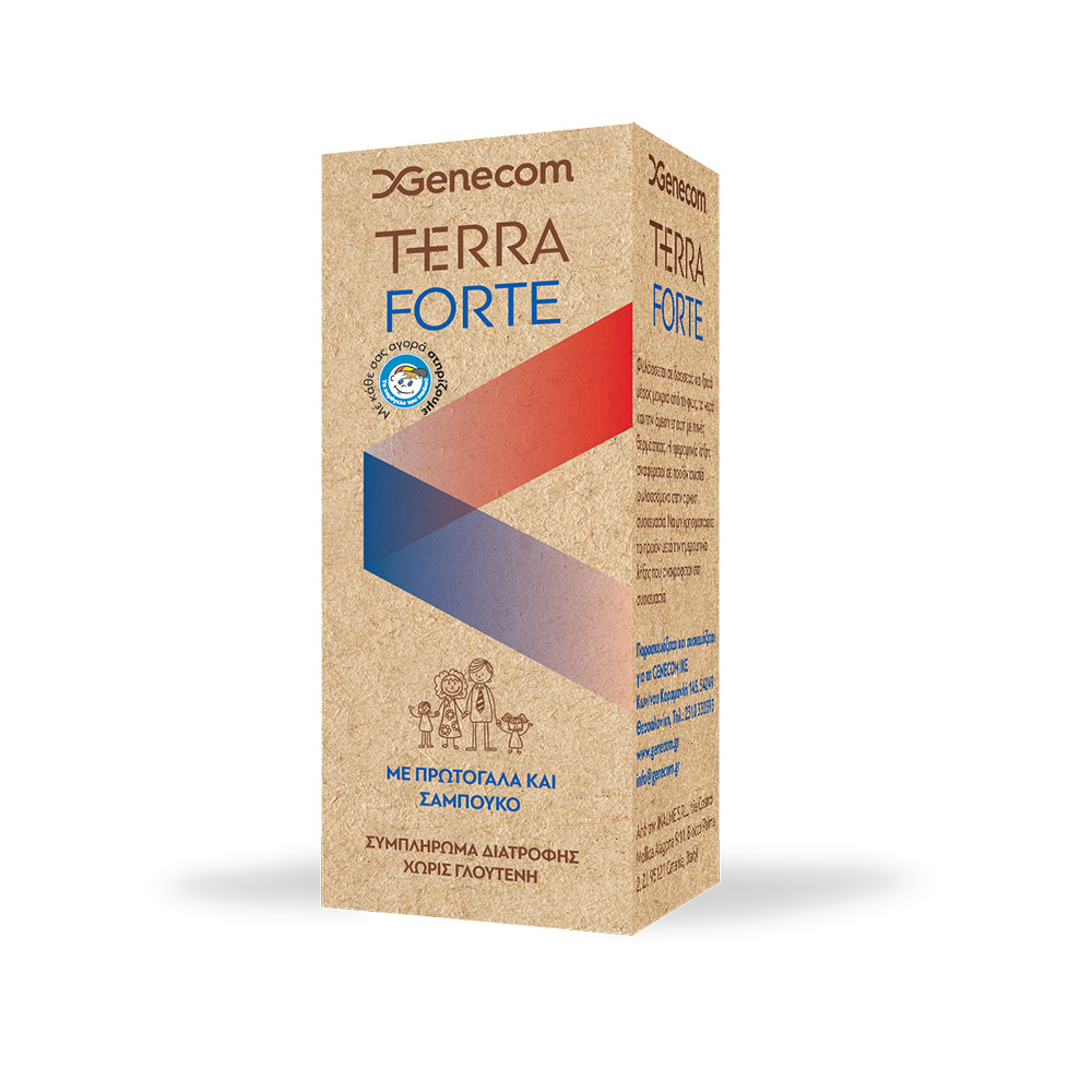 Genecom Terra Forte με Χυμό Σαμπούκο και Πρωτόγαλα 100ml