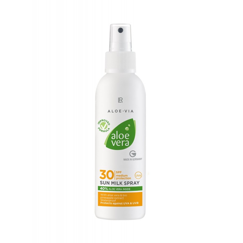 LR Aloe Via Active Αντηλιακό Σπρέι με 40% Αλόη SPF30 150ml