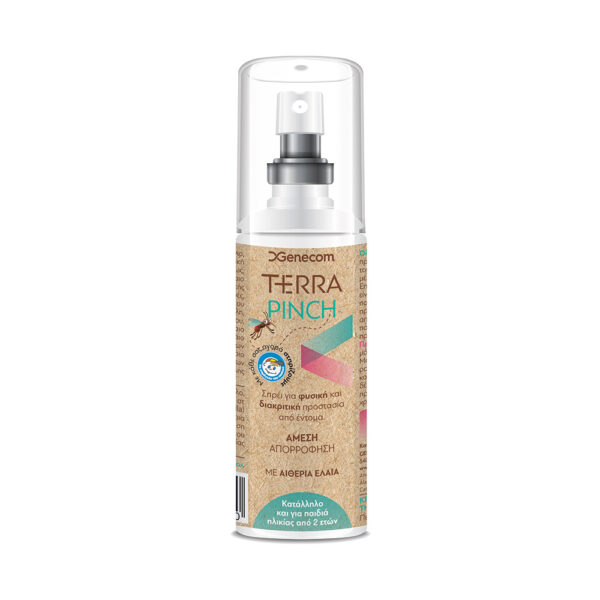 Genecom Terra Pinch Σπρέι Φυσική Προστασία από Έντομα 120ml