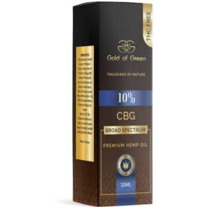 Gold of Green Έλαιο Κάνναβης CBG oil 10% 10ml