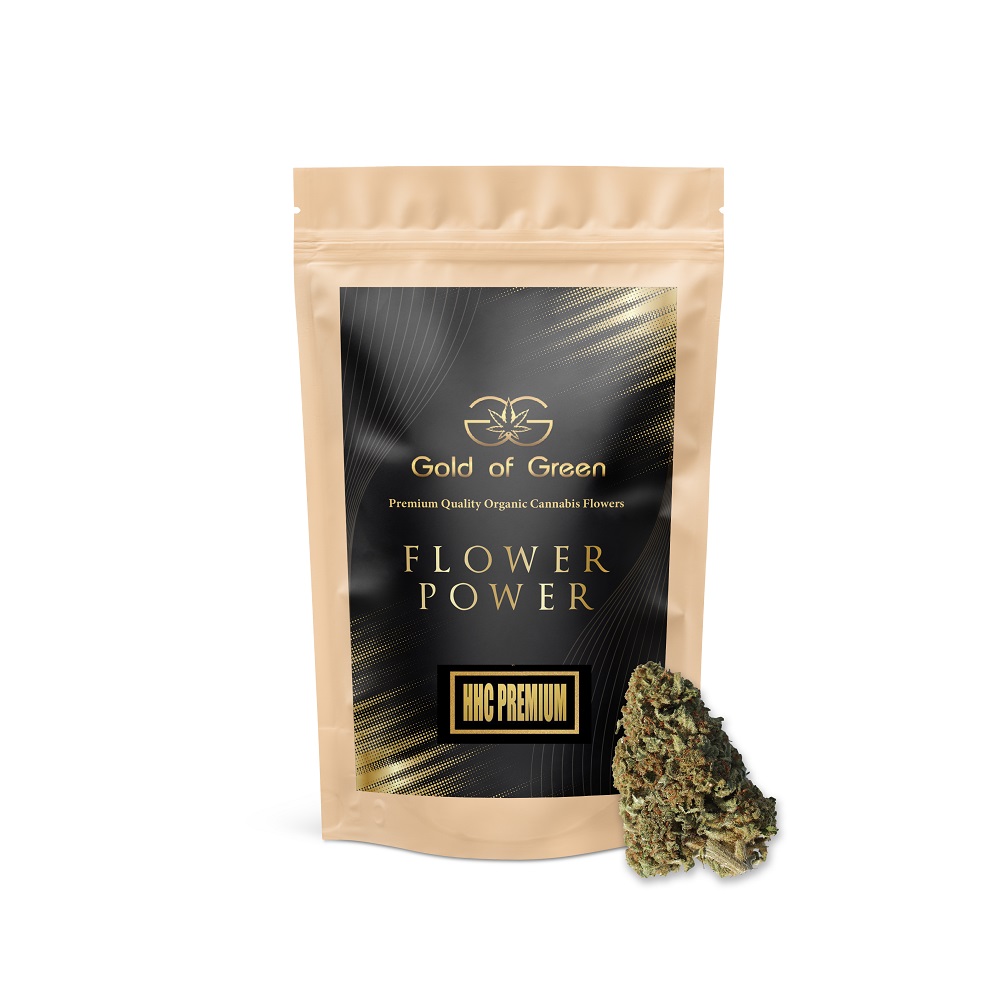 Gold of Green Ανθοί Κάνναβης HHC Ποικιλίας Flower Power