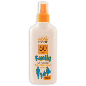 Aloha Tropic Family SPF50 Οικογενειακή Αντηλιακή Λοσίον Σπρέι Υψηλής Προστασίας 200ml